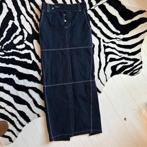 Helsa maxi skirt navy